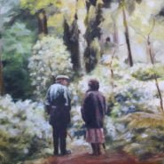 Spring Walk into the Woods