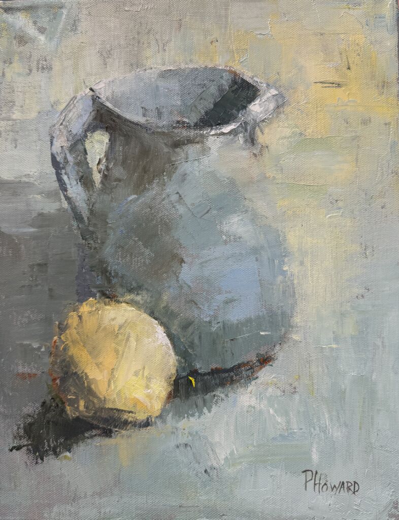 Lemon with Old Pitcher